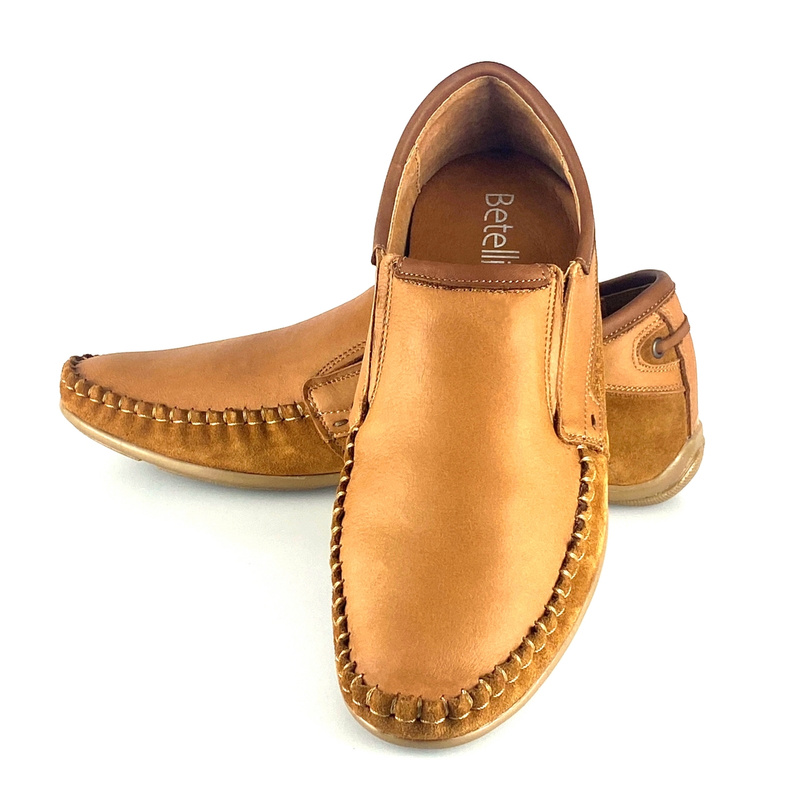 Herren-Slipper mit zunehmender Körpergröße LIGURIA +5 CM